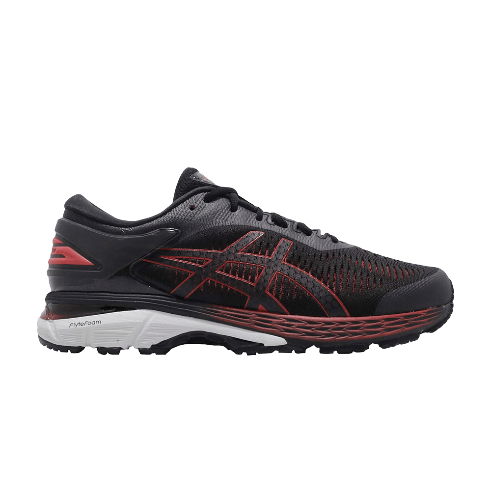 kayano 25 black red