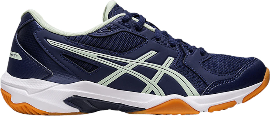 Women ASICS Gel Rocket 10 Peacoat Whisper Green 1072A056 407