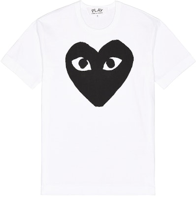 Comme des Garçons Play T-Shirt 'White Words' Buy Comme des Garçons Play T-Shirt 'White Words'