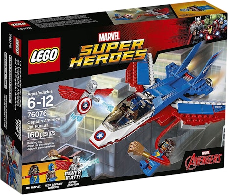 LEGO Marvel Super Heroes Captain America Jet Set - LEGO_76076 - Novelship
