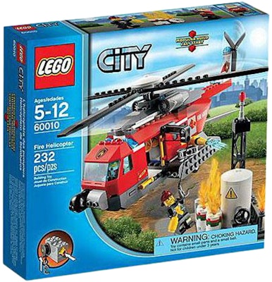 LEGO City Fire Helicopter Set 60010 - LEGO_60010 - Novelship