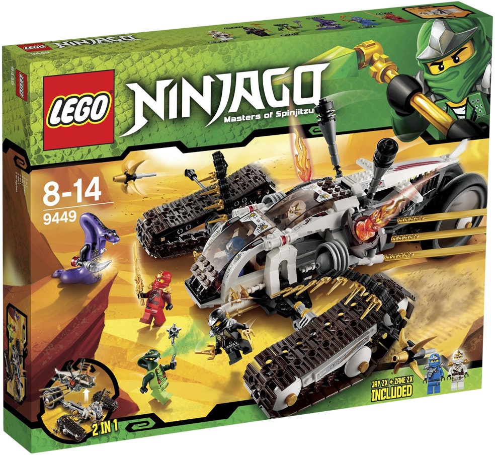 LEGO Ninjago Ultra Sonic Raider Set 9449