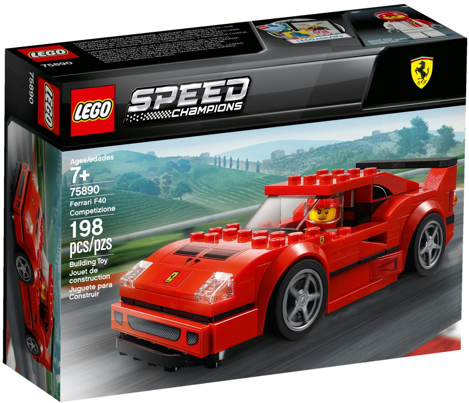 LEGO Speed Champions Ferrari F40 Competizione Set 75890