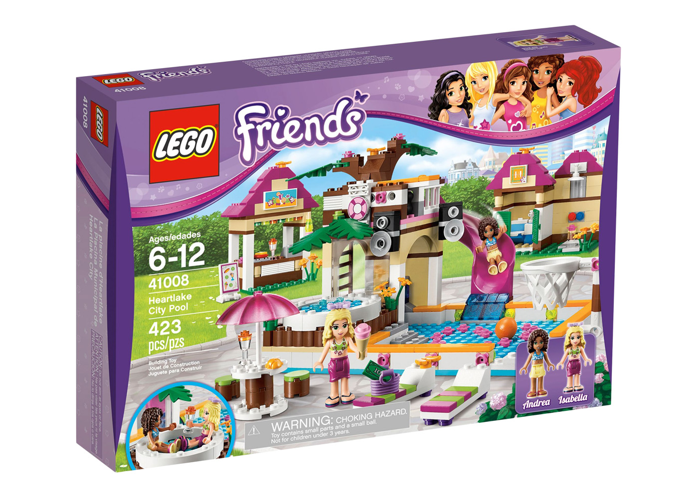 LEGO Friends Heartlake City Pool Set 41008 - LEGO_41008 - Novelship