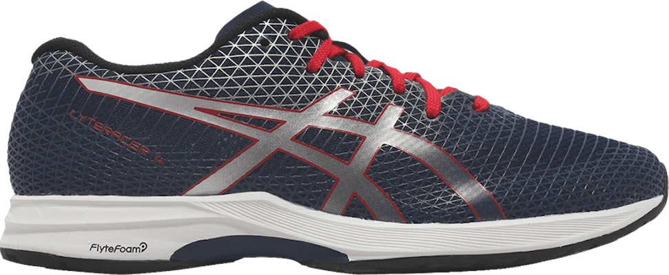 ASICS Lyteracer 4 2E Wide 'Peacoat Pure Silver' - 1011B350-400