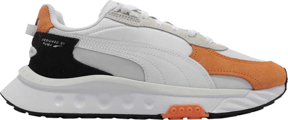 White and 2025 orange pumas
