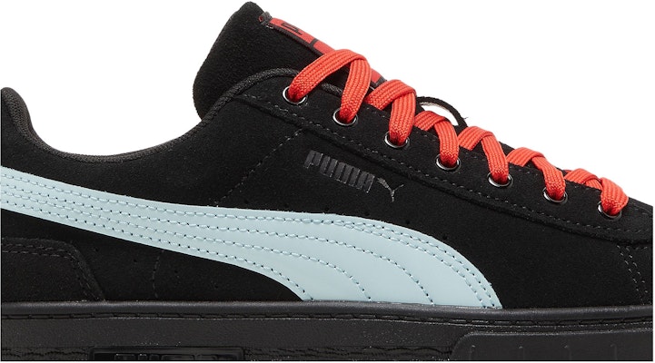 Women Dua Lipa x Puma Mayze Suede Black Blue Glow 387294 05