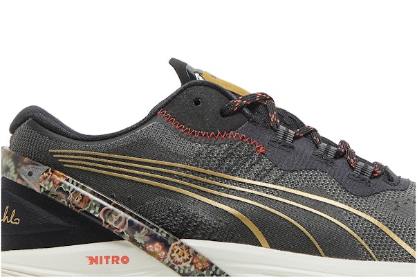 (W) Frida Kahlo x Puma Run XX Nitro 'Floral - Hitam' 376623-01 Order (W) Frida Kahlo x Puma Run XX Nitro 'Floral - Hitam' 376623-01