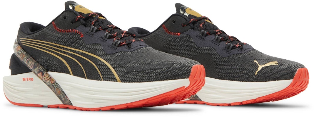 (W) Frida Kahlo x Puma Run XX Nitro 'Floral - Hitam' 376623-01 Cheap (W) Frida Kahlo x Puma Run XX Nitro 'Floral - Hitam' 376623-01