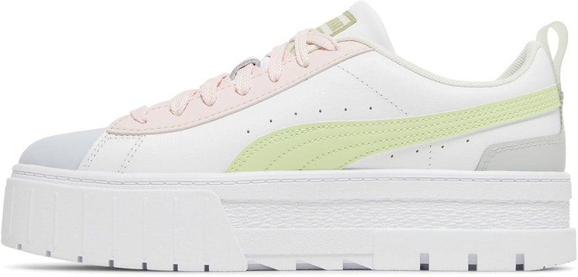 (W) Puma Mayze Leather 'Putih Arctic Ice' 385591-02 Lookbook (W) Puma Mayze Leather 'Putih Arctic Ice' 385591-02