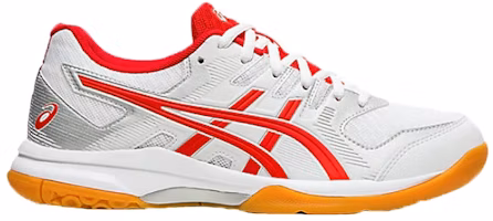 (Women) ASICS Gel Rocket 9 'White Red' 1072A034-101 (Women) ASICS Gel Rocket 9 'White Red' 1072A034-101