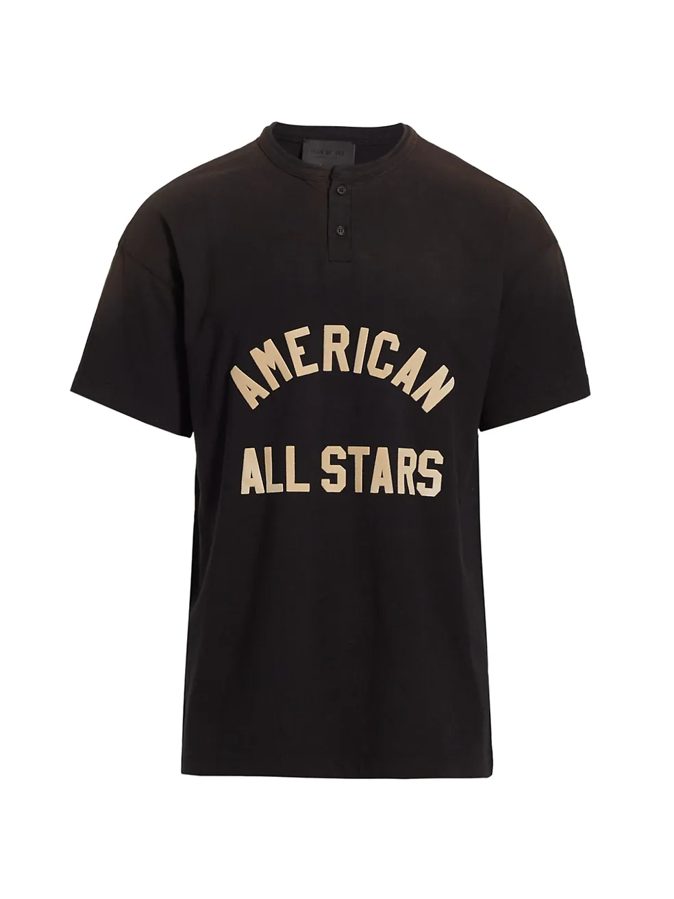 Fear of God All Stars Henley T-Shirt Black
