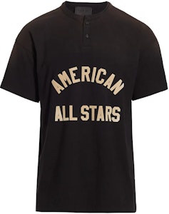 Kaos Henley Hitam Fear of God All Stars FOG-ASH-T-B Buy Kaos Henley Hitam Fear of God All Stars FOG-ASH-T-B