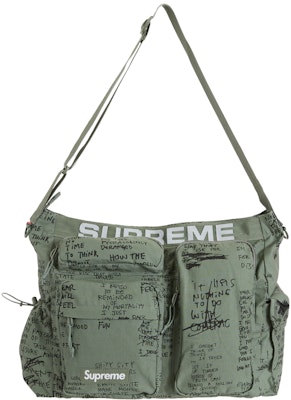 Supreme Field Messenger Bag Olive Gonz - SUP-FM-BAG-OL - Novelship
