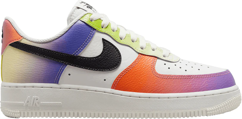 Nike air force 1 multicolor swoosh Clearance