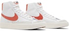 Cheap (W) Nike Blazer Mid '77 'Blanco Naranja' DZ4408-100