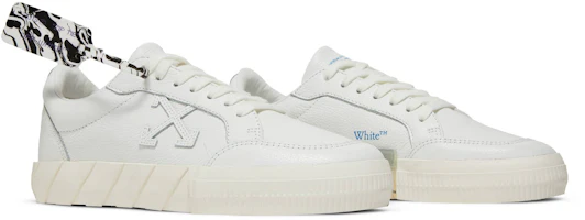 Cheap 白色低筒 Off-White Vulc 運動鞋 OMIA085F20LEA0030101