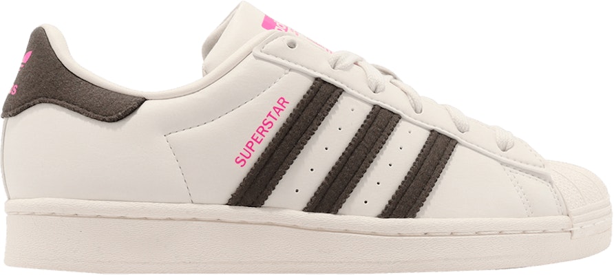 Grade School adidas Superstar Chalk White Shadow Olive GY3366