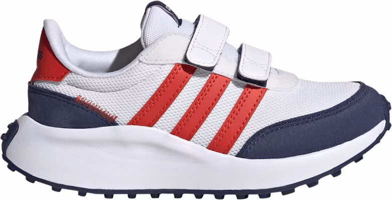 Grade School adidas Run 70s CF White Crew Navy Red GW0333