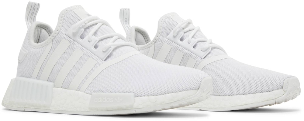 All white adidas womens 2025 nmd
