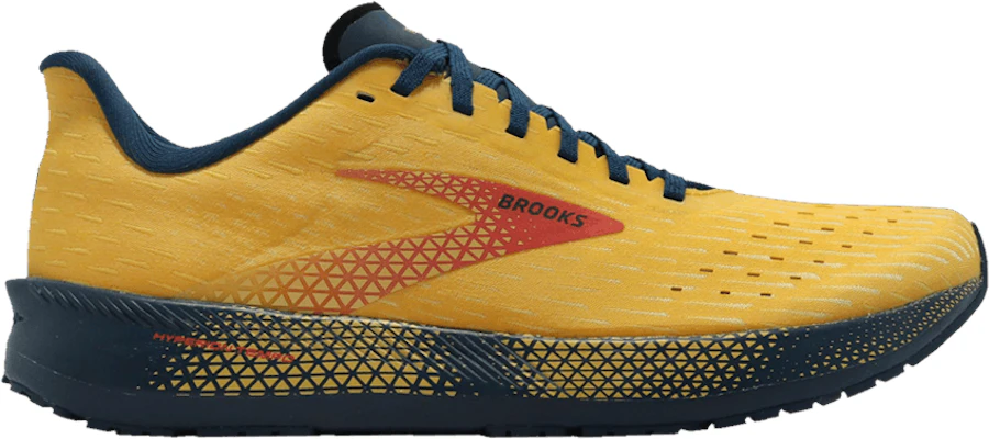 Brooks Hyperion Tempo Yellow Navy 110339 1D 767 110339 1D 767