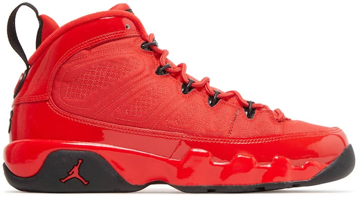 Red grade 2025 school jordans