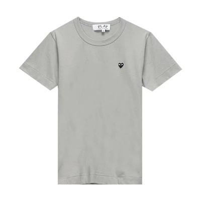 CDG PLAY Mini Heart Tee 'Grey' (W)