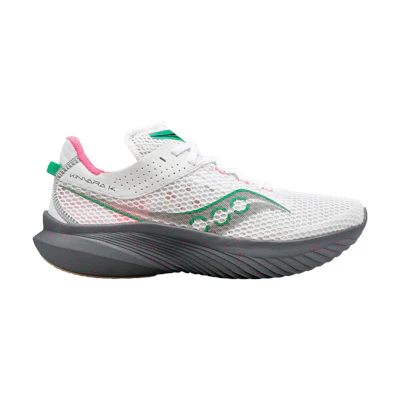 (W) Saucony Kinvara 14 'White Sprig Gravel'