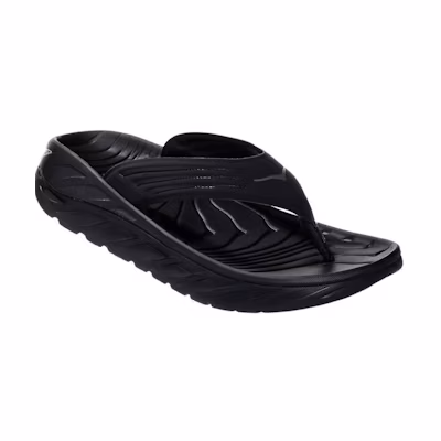 (W) HOKA ORA Recovery Flip 'Black'