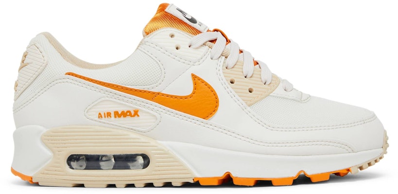 (Women) Nike Air Max 90 'White Orange' DQ8593-001 Buy (Women) Nike Air Max 90 'White Orange' DQ8593-001