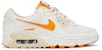 (Women) Nike Air Max 90 'White Orange' DQ8593-001