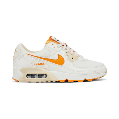 (W) Nike Air Max 90 'White Orange'