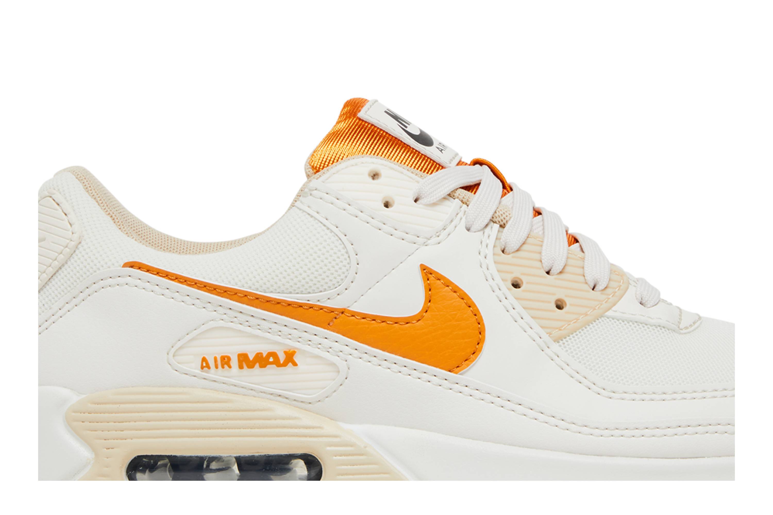 Order (W) 耐克 Air Max 90 '白橙' DQ8593-001