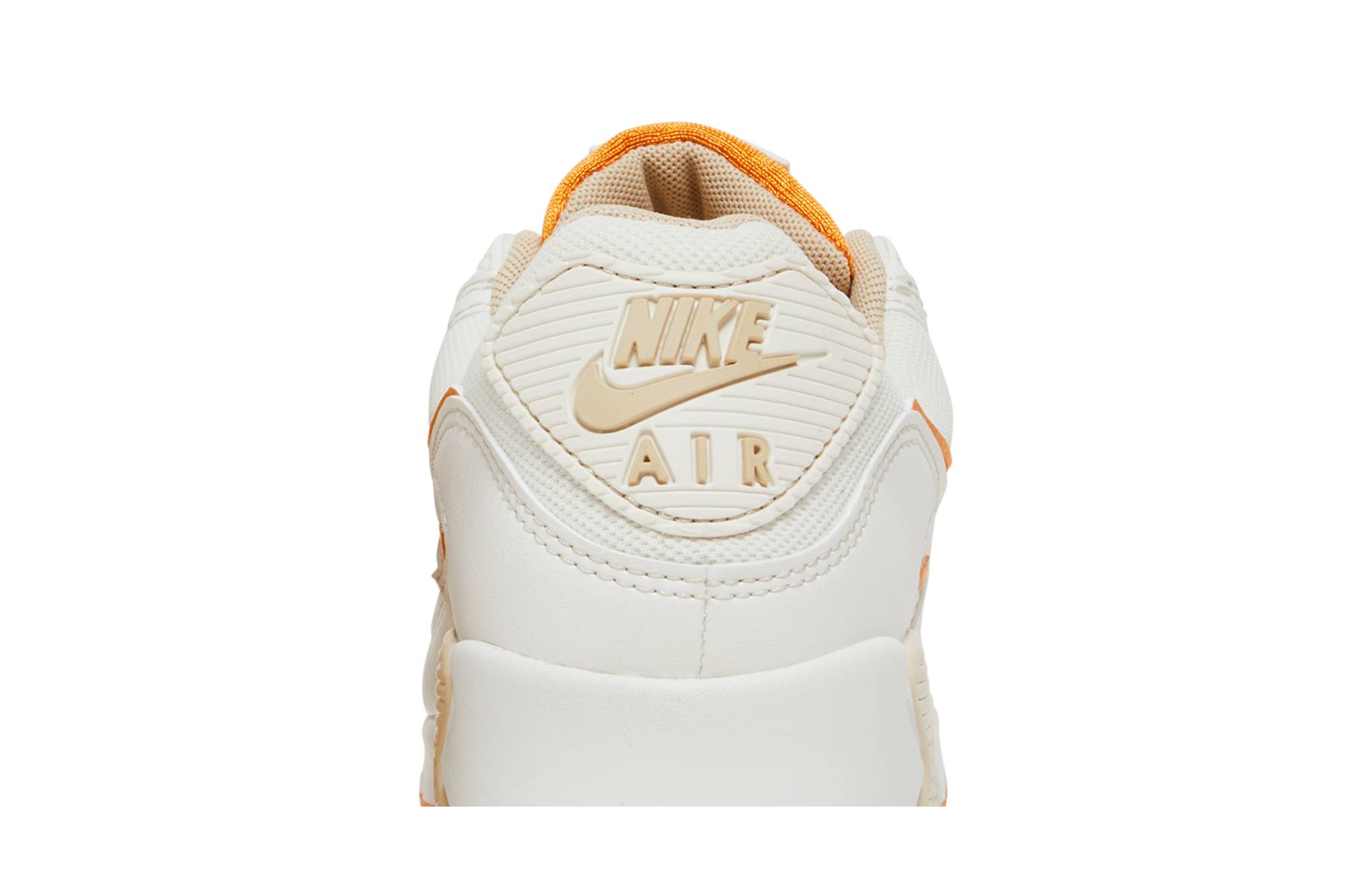 Sizing (W) 耐克 Air Max 90 '白橙' DQ8593-001
