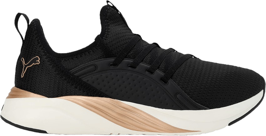 Women Puma Softride Sophia 2 Black Gold 377903 01 377903 01