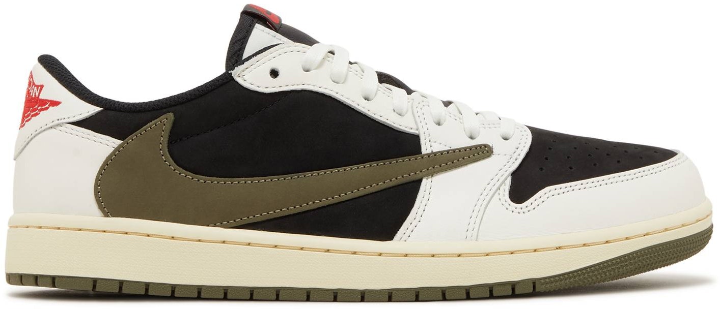 Travis Scott x Air Jordan 1 Low OG 'Olive' (WMNS) - DZ4137-106 - Novelship