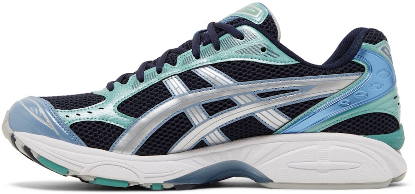 ASICS Gel Kayano 14 'Aqua Midnight' Kasut Lelaki Perempuan 1201A019-402 Lookbook ASICS Gel Kayano 14 'Aqua Midnight' Kasut Lelaki Perempuan 1201A019-402