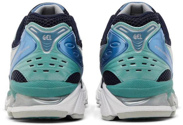 ASICS Gel Kayano 14 'Aqua Midnight' Kasut Lelaki Perempuan 1201A019-402 Details for ASICS Gel Kayano 14 'Aqua Midnight' Kasut Lelaki Perempuan 1201A019-402