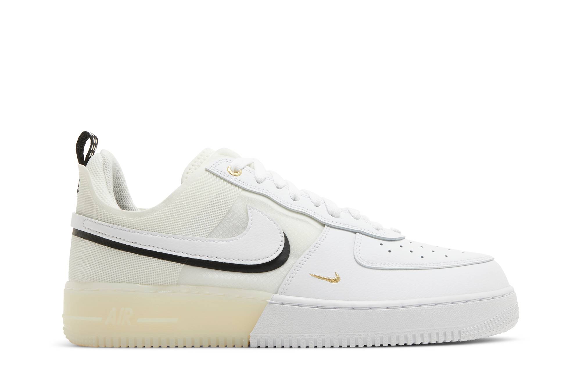 Buy Nike Air Force 1 Low React '白色/米白/黑色' DQ7669-100