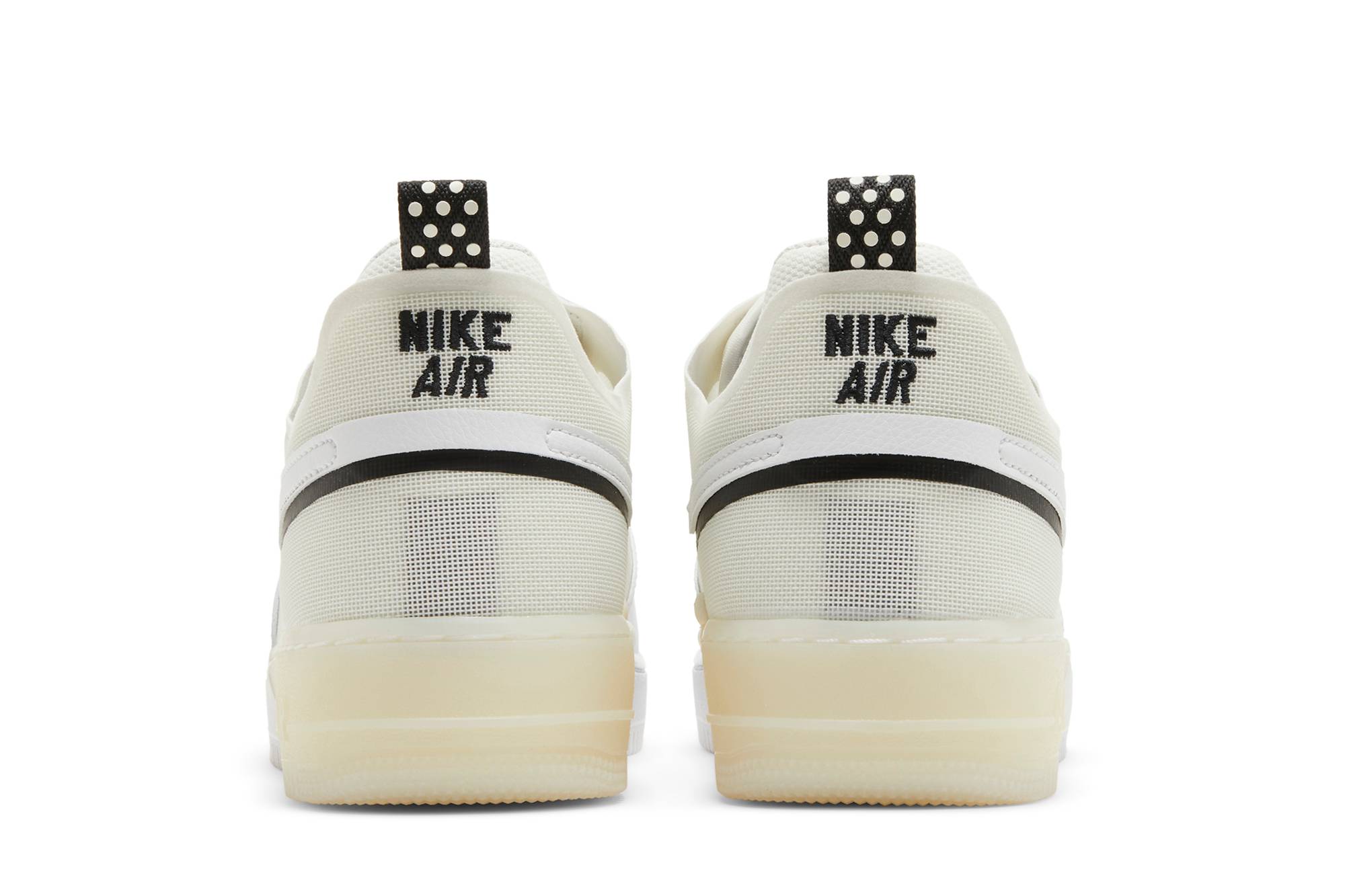 Details for Nike Air Force 1 Low React '白色/米白/黑色' DQ7669-100