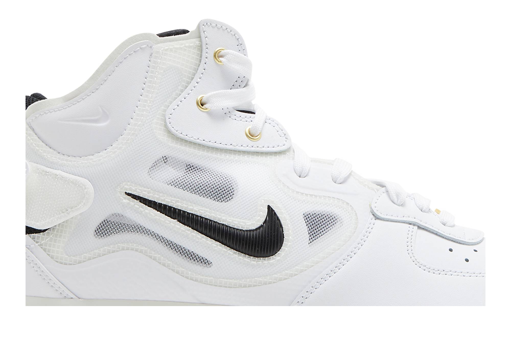 Order Nike Air Force 1 Mid React 'Putih Hitam' DQ7668-100