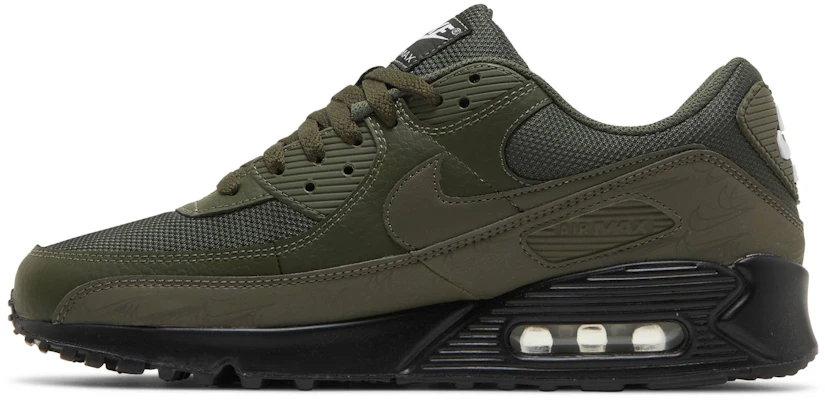Nike Air Max 90 'Olive Reflective' Lelaki/Kasut Wanita Hijau Mendatar DZ4504-300 Lookbook Nike Air Max 90 'Olive Reflective' Lelaki/Kasut Wanita Hijau Mendatar DZ4504-300