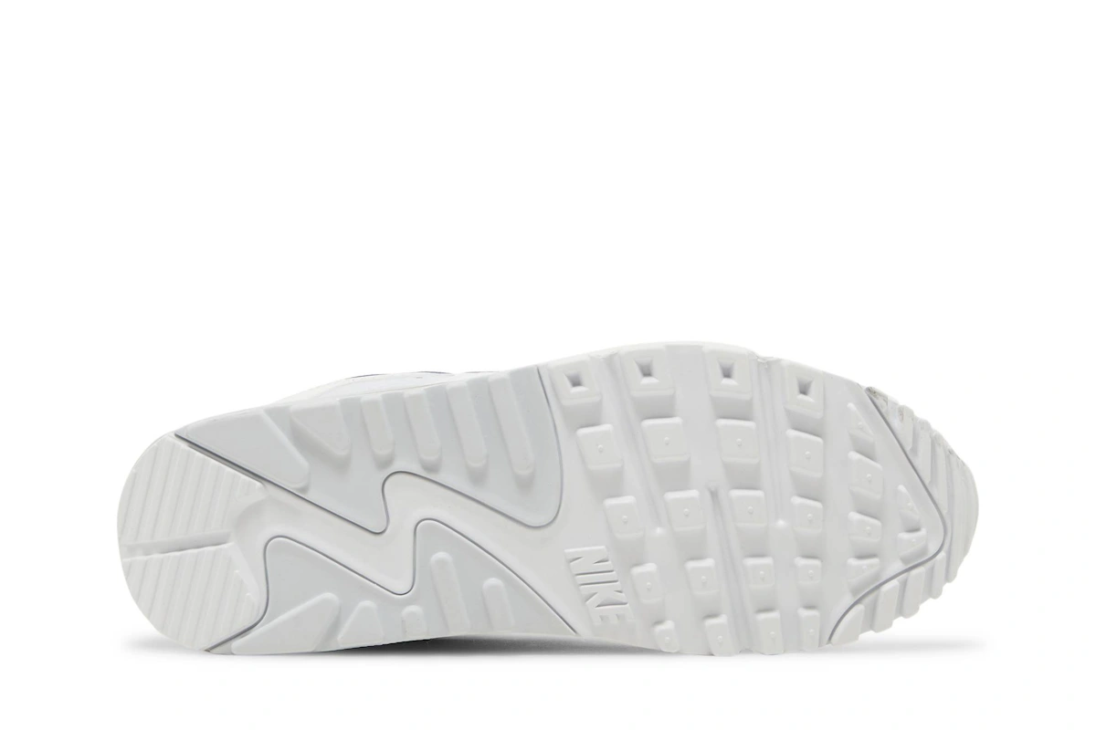 (Women) Nike Air Max 90 'White Metallic Blue' DX0115-100