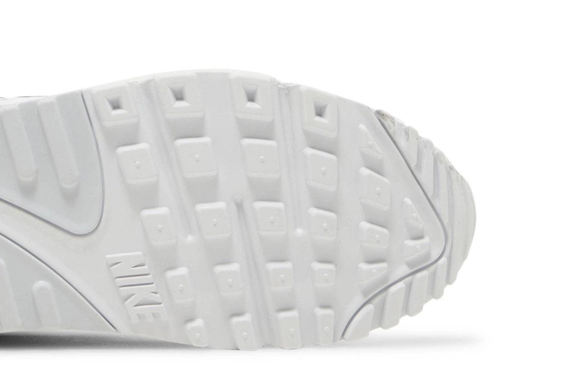 (Women) Nike Air Max 90 'White Metallic Blue' DX0115-100