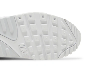 (Women) Nike Air Max 90 'White Metallic Blue' DX0115-100