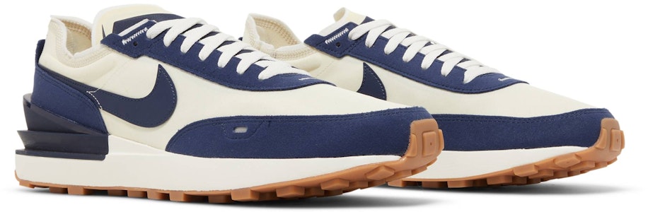 Nike Waffle One SE 'Coconut Milk/Sail/Gum Medium Brown/Midnight Navy' DQ7685-101 Cheap Nike Waffle One SE 'Coconut Milk/Sail/Gum Medium Brown/Midnight Navy' DQ7685-101
