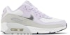 (Kanak-Kanak) Nike Air Max 90 LTR 'Putih/Ungu Frost/Platinum/Perak Metalik' CD6864-123