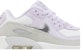 (Kanak-Kanak) Nike Air Max 90 LTR 'Putih/Ungu Frost/Platinum/Perak Metalik' CD6864-123