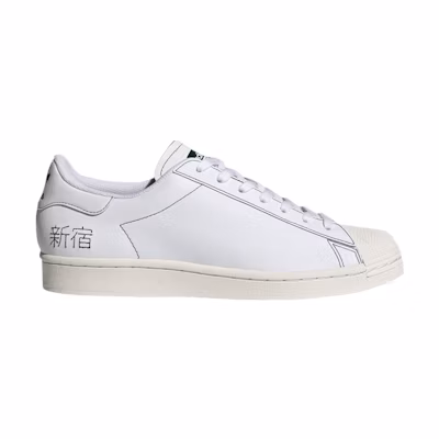 adidas Superstar Pure 'Embroidered Katakana - Chalk White'