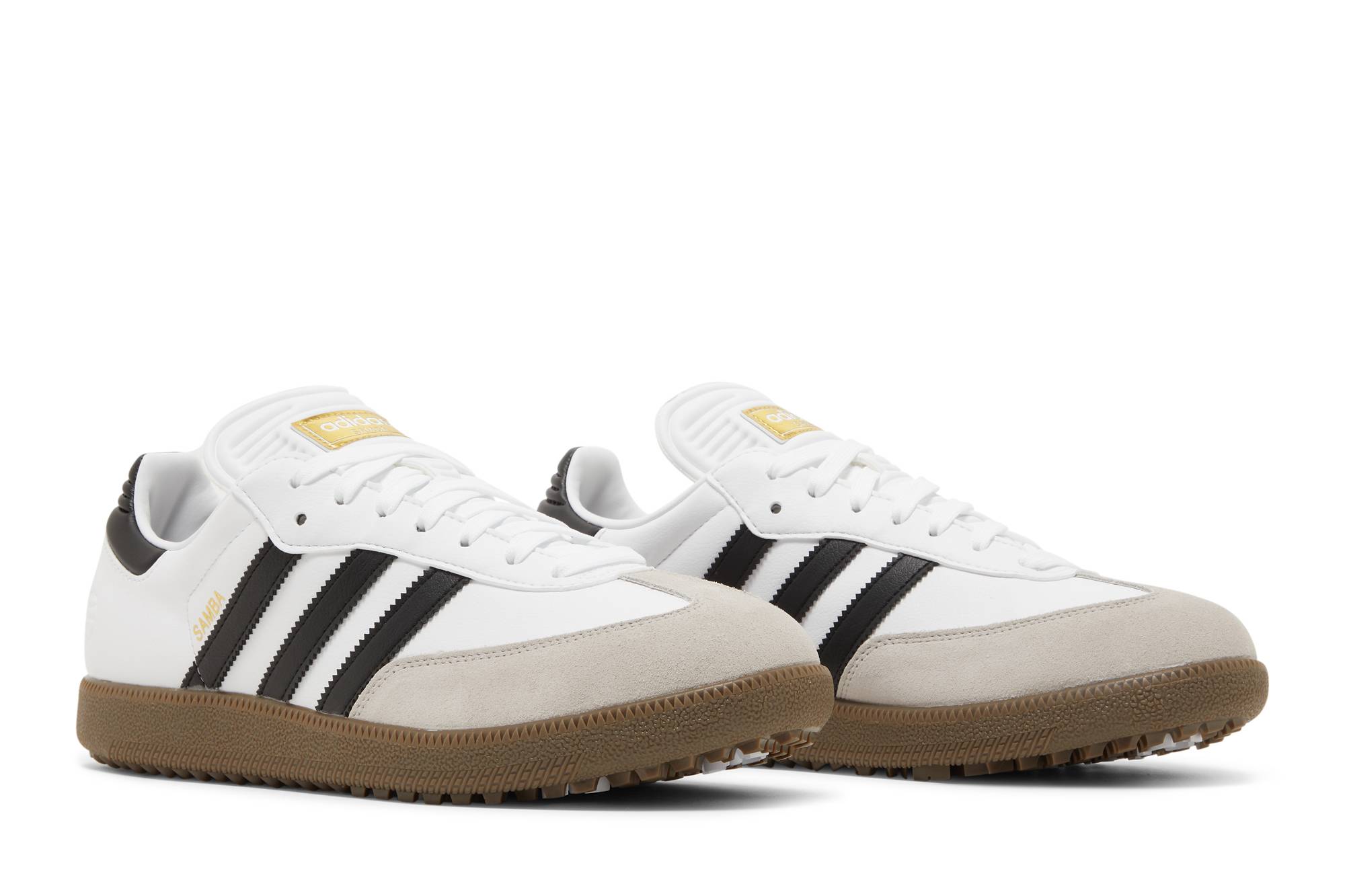 Cheap 愛迪達Samba OG無釘高爾夫限量版「白色黑色膠底」HP7879